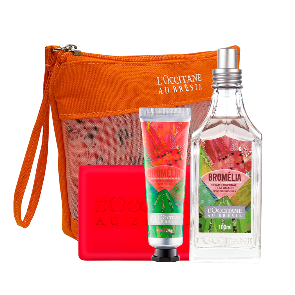 Presente Bromélia: Sabonete, Spray Perfumado e Creme para Mãos, ,  large image number 0